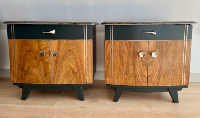 Canal Green Nightstands (Pair)